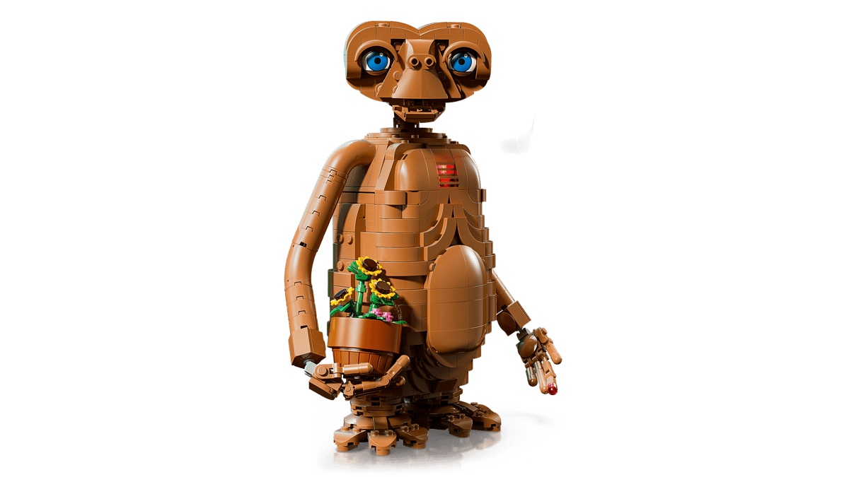 LEGO Ideas E.T. the Extra-Terrestrial – 1,226-Piece Poseable Figure of the Beloved Film Alien (Ages 18+) [21370]