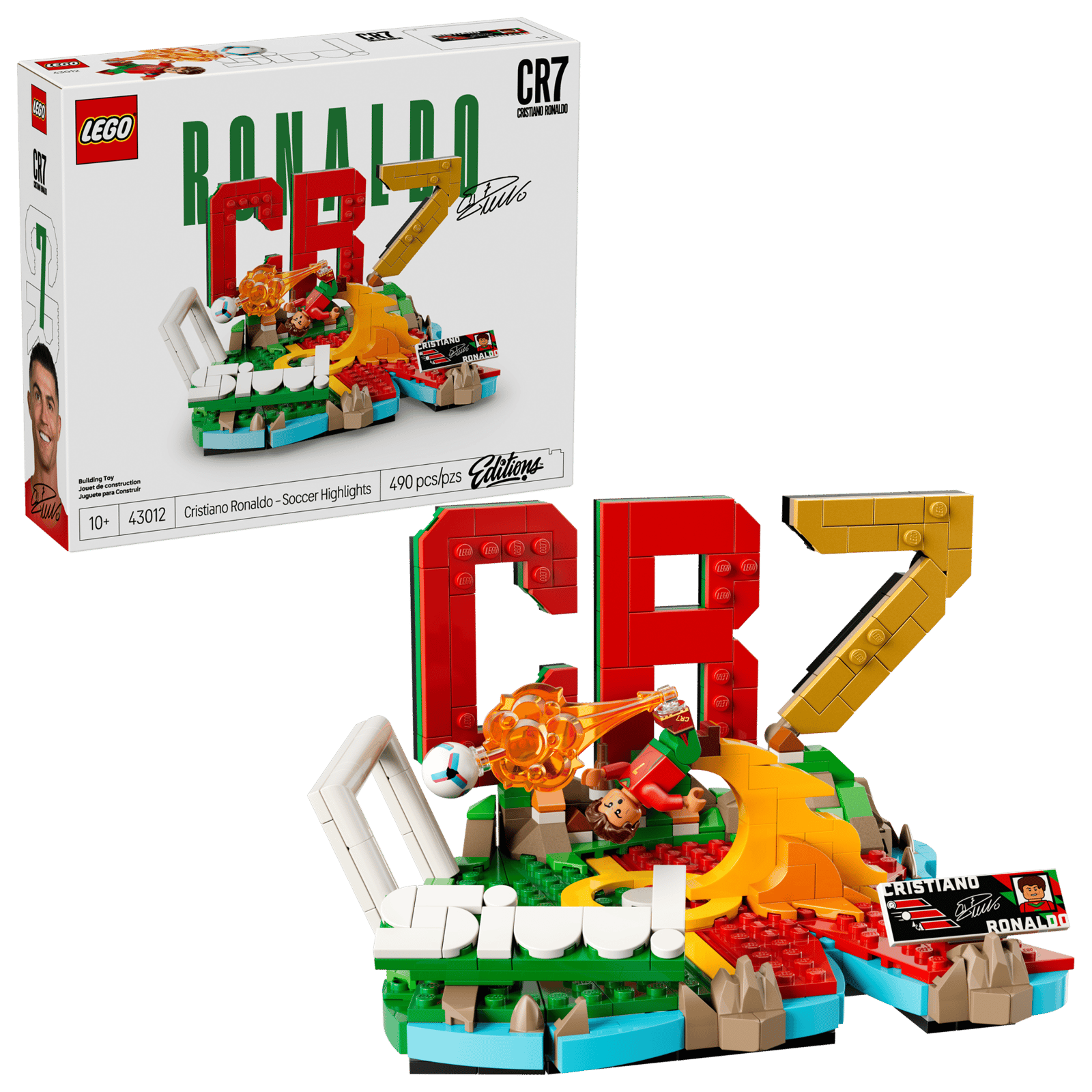LEGO Editions Cristiano Ronaldo Diorama [43012]