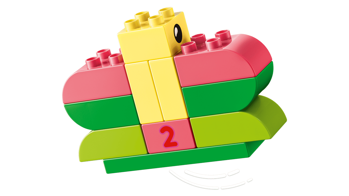 LEGO DUPLO Classic Colourful Creative Box (10479) | DUPLO Classic Building Set for Ages 2+