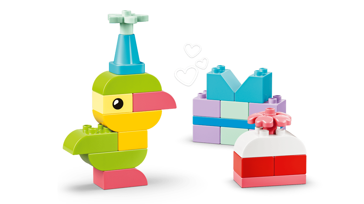 LEGO DUPLO Classic Colourful Creative Box (10479) | DUPLO Classic Building Set for Ages 2+