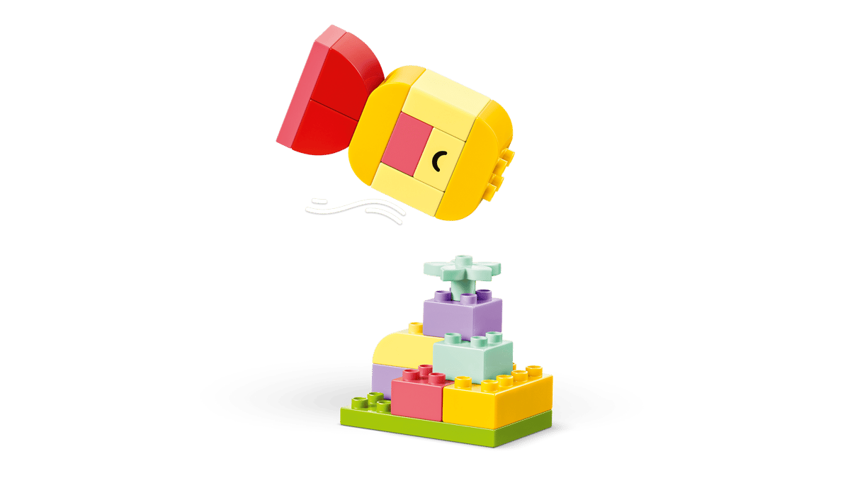 LEGO DUPLO Classic Colourful Creative Box (10479) | DUPLO Classic Building Set for Ages 2+