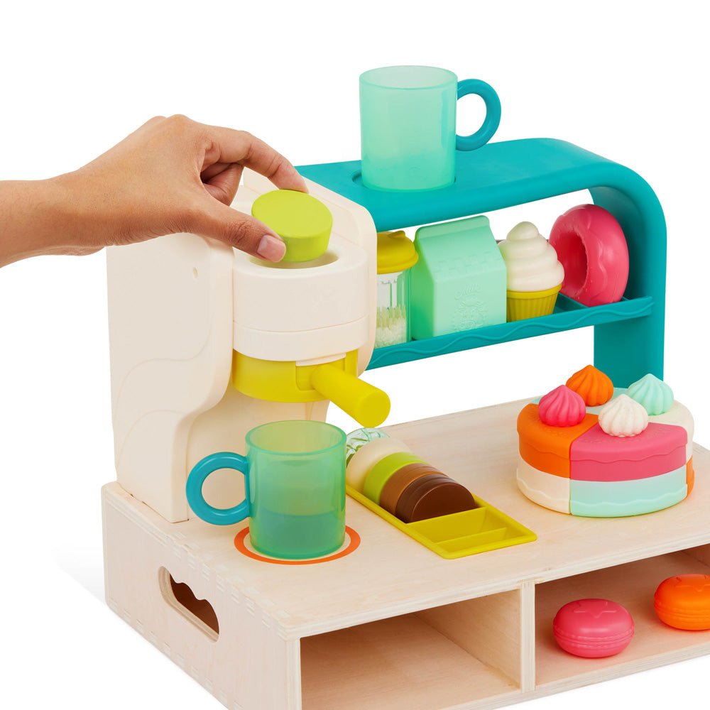 B Toys Coffee Bakery Role Play Set
