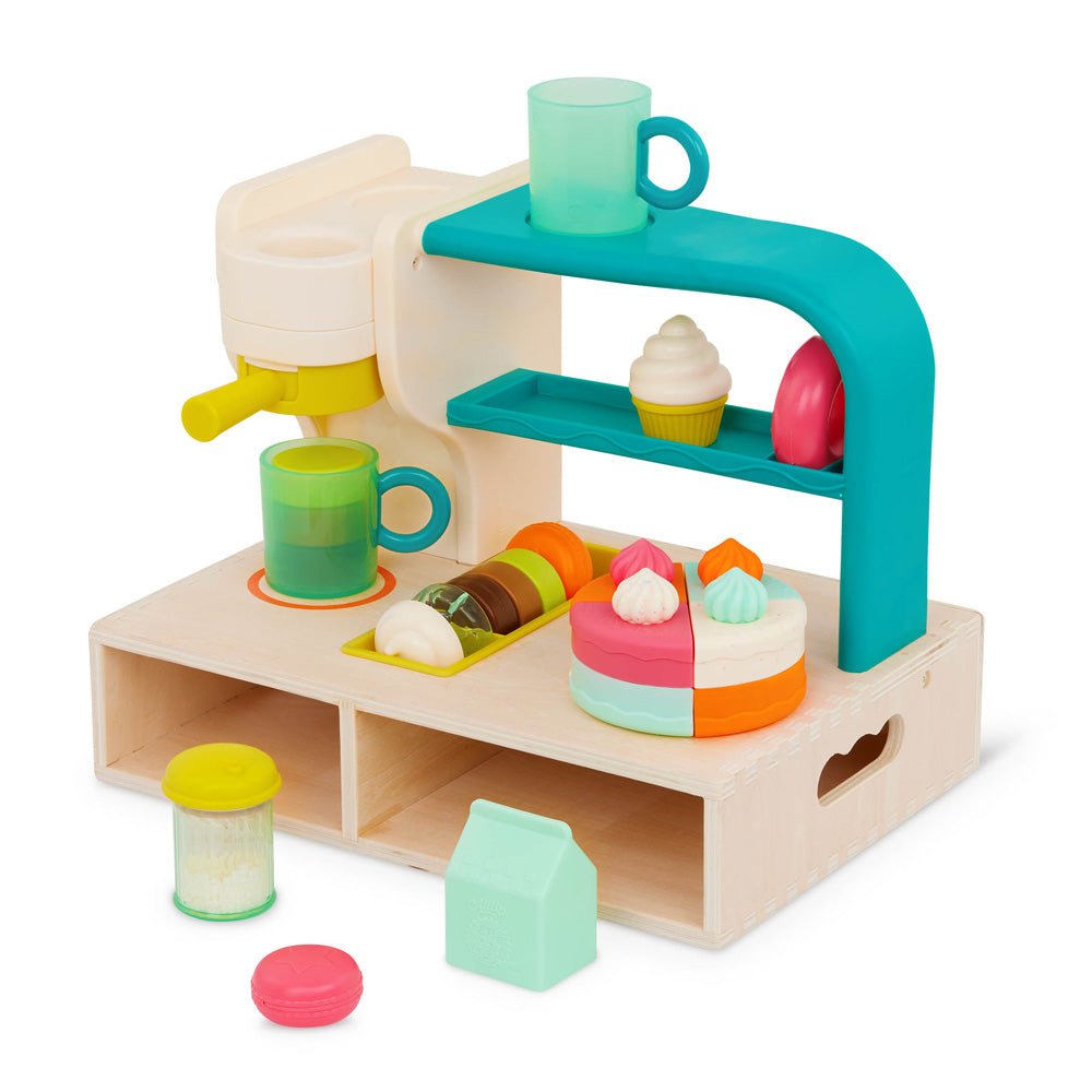 B Toys Coffee Bakery Role Play Set