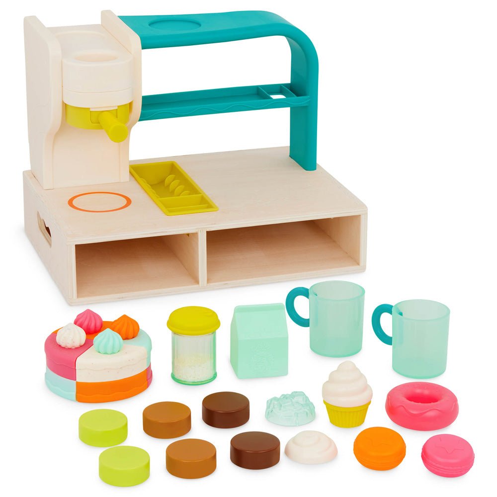 B Toys Coffee Bakery Role Play Set