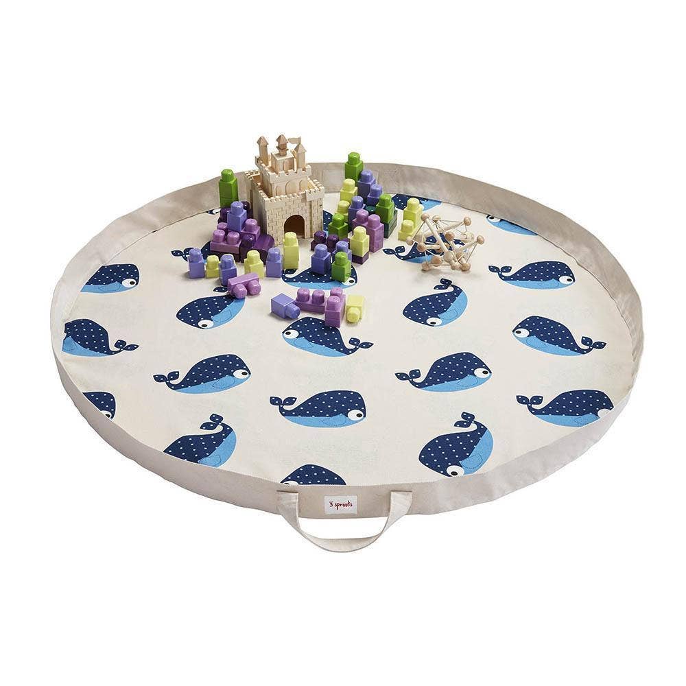 3 Sprouts Whale Playmat