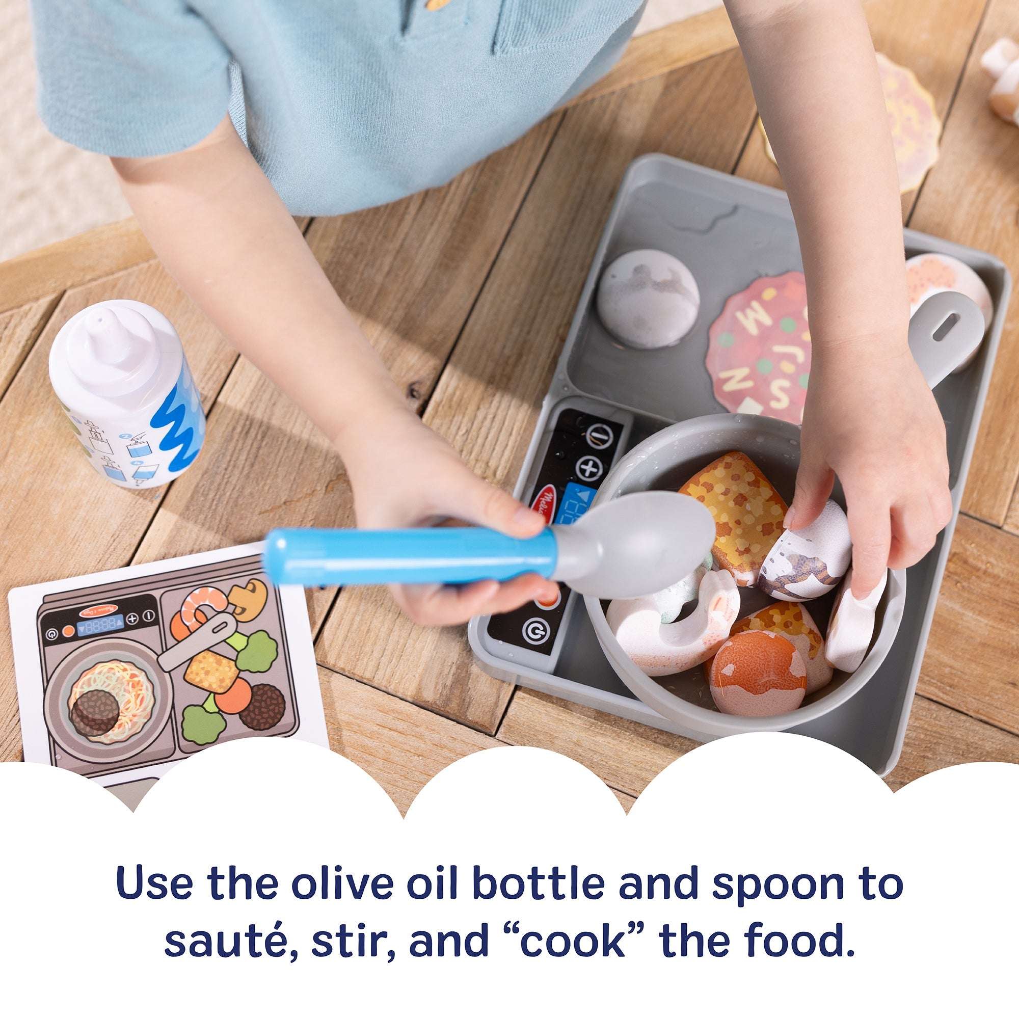 Melissa & Doug Simmer & Stir Stovetop Play Set