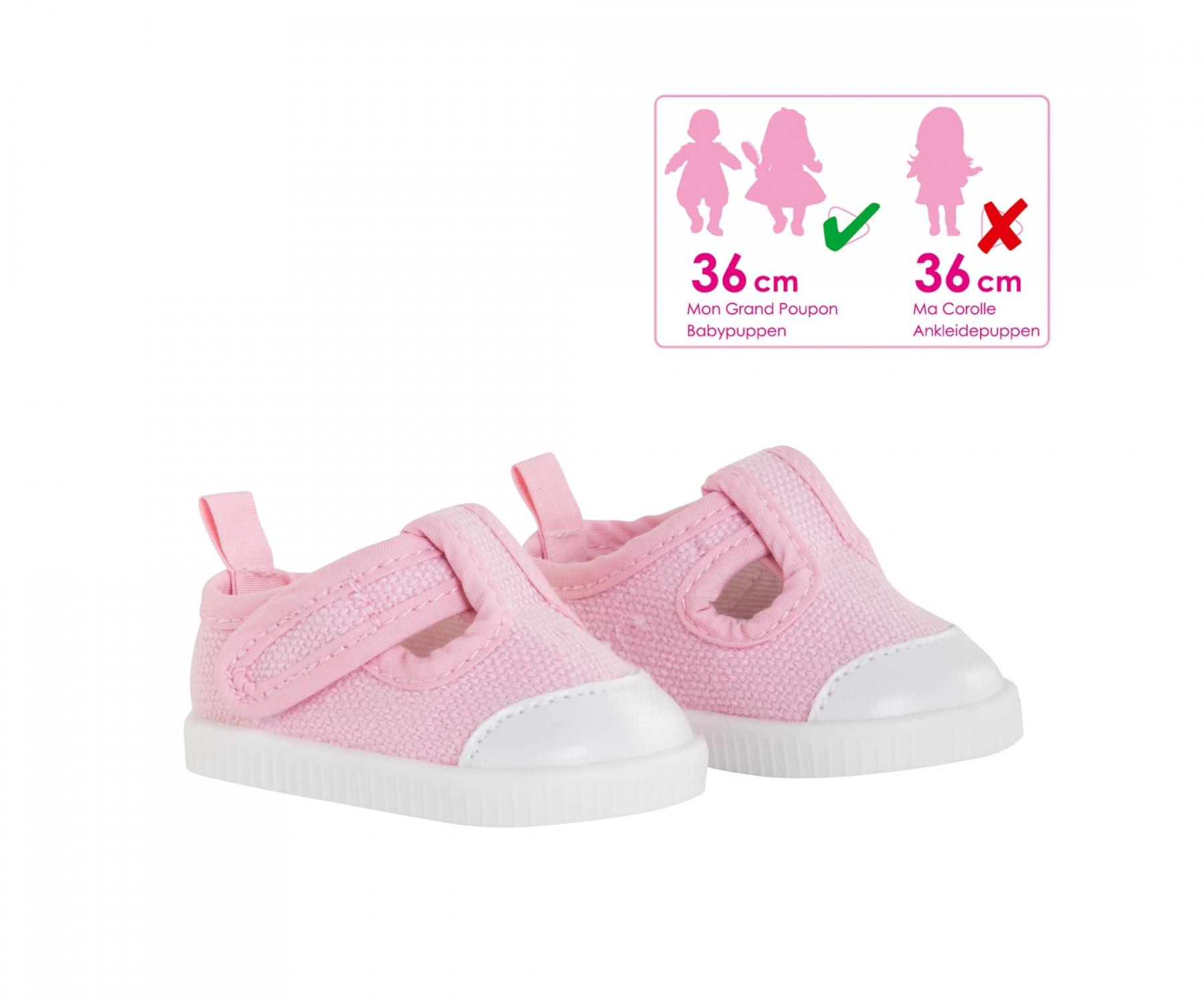 Corolle 14" Doll Pink Sneakers