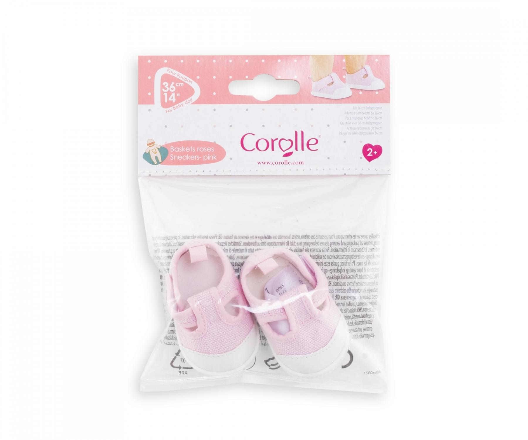 Corolle 14" Doll Pink Sneakers