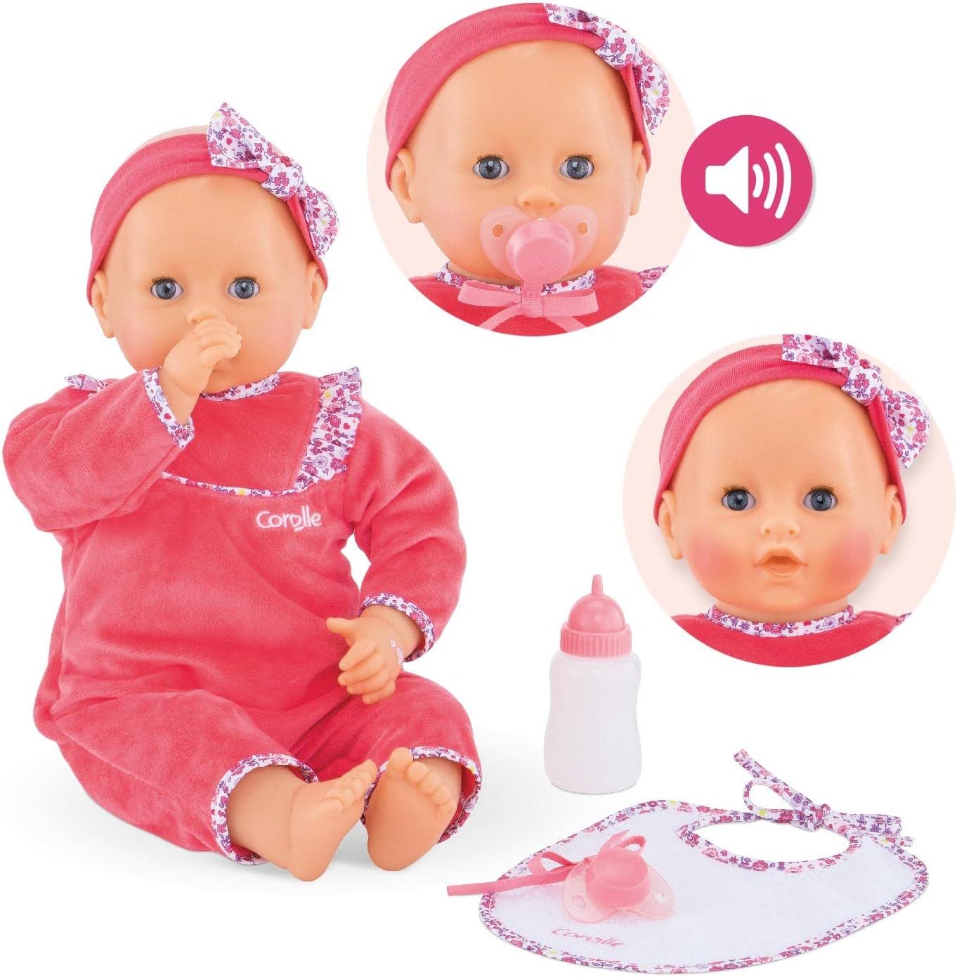 Corolle Lila Cherie Interactive 17" Baby Doll