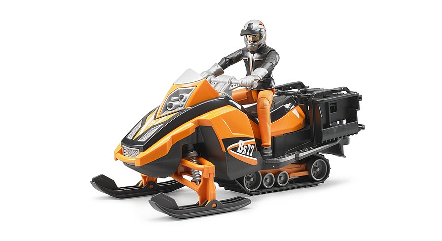 Bruder Bworld Snowmobile with Driver and Accessories (63101)