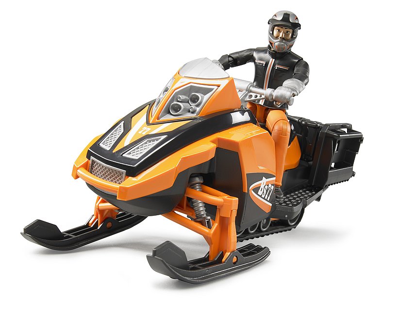 Bruder Bworld Snowmobile with Driver and Accessories (63101)