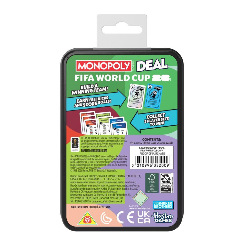 Monopoly Deal FIFA World Cup 2026 Edition Card Game