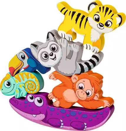 Wooden Touch & Play Puzzle: In the Jungle