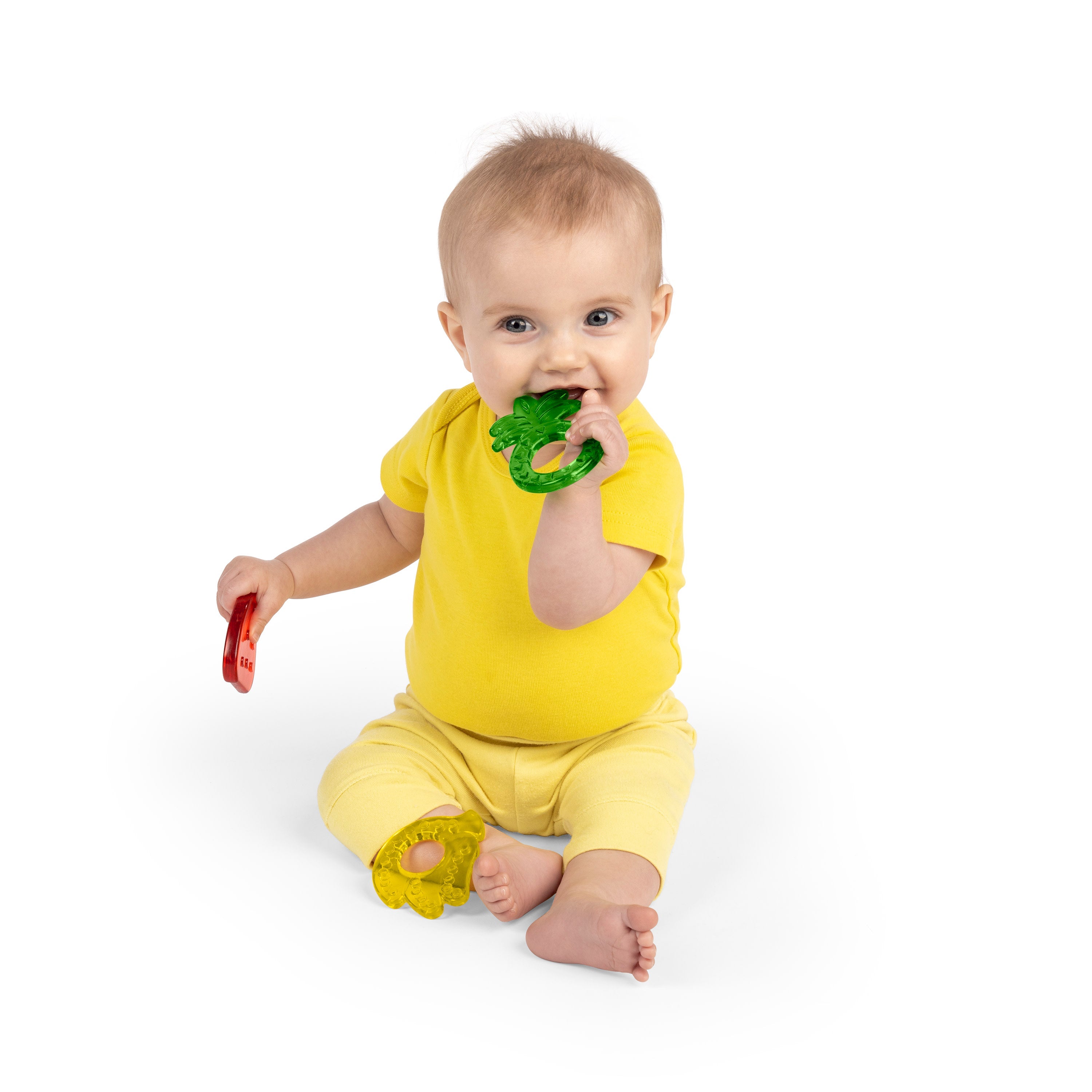 Bright Starts Juicy Chews 3-Pack Textured Teethers