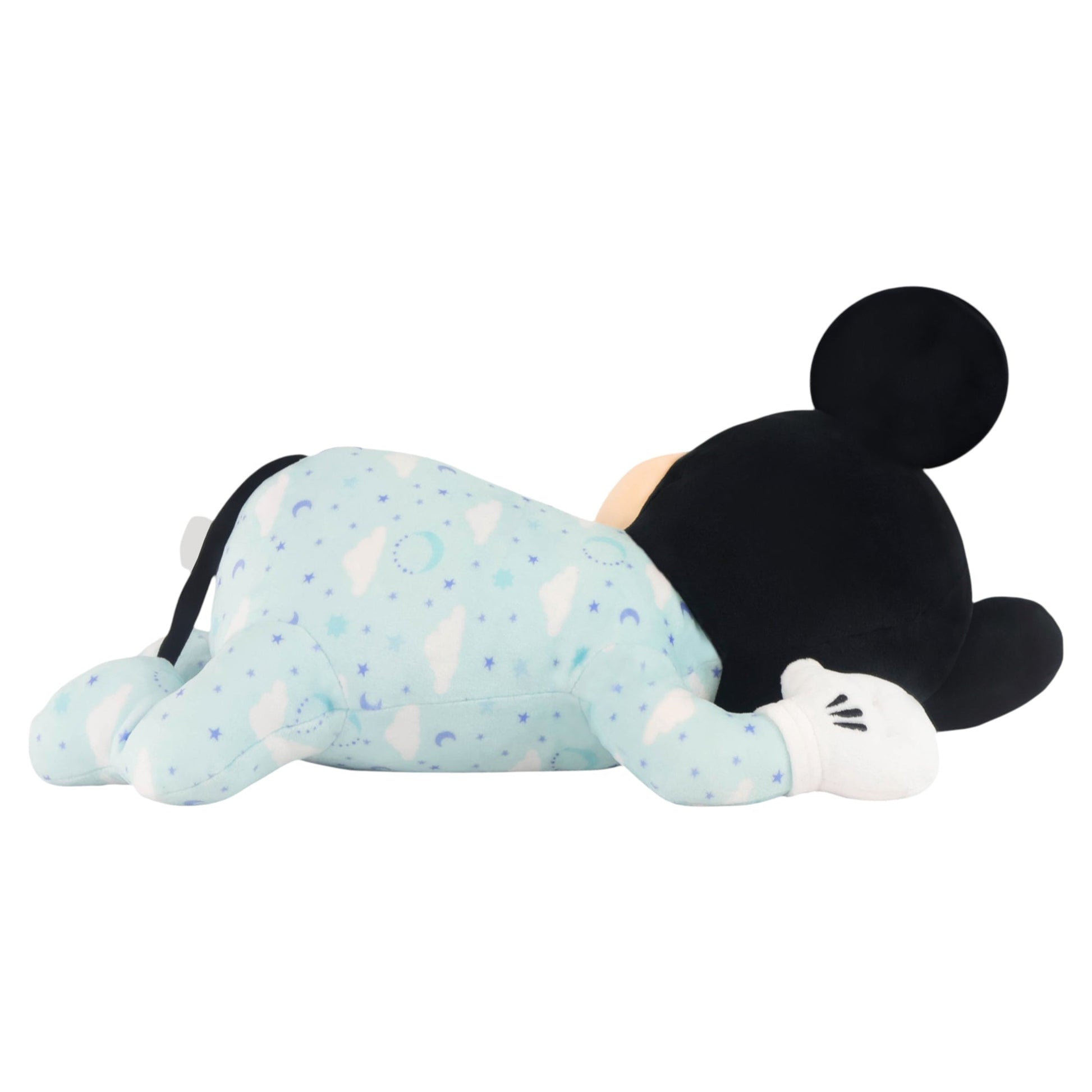 Disney Mickey Mouse Sleeping Baby Plush – Mickey in Pyjamas Soft Newborn Toy