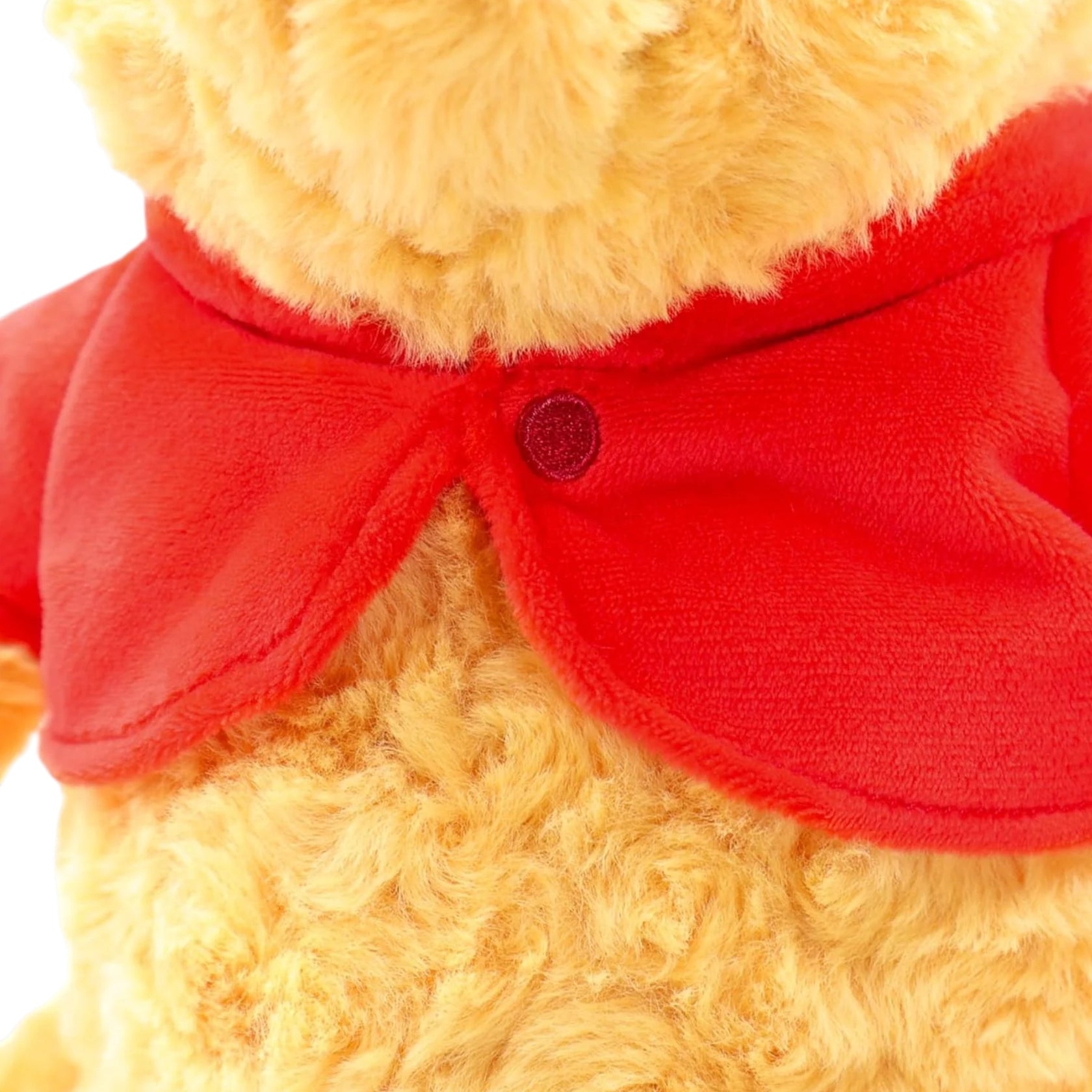 Disney Winnie the Pooh 100th Anniversary Plush – Rose Velvet with Embroidered Patch