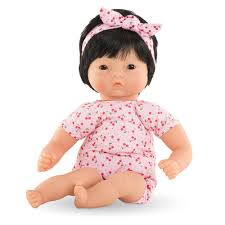 Corolle Nina 12" Baby Doll with Hair