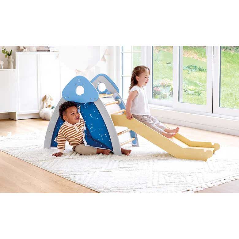 Hape 4-in-1 Climb 'n' Slide Gym Set