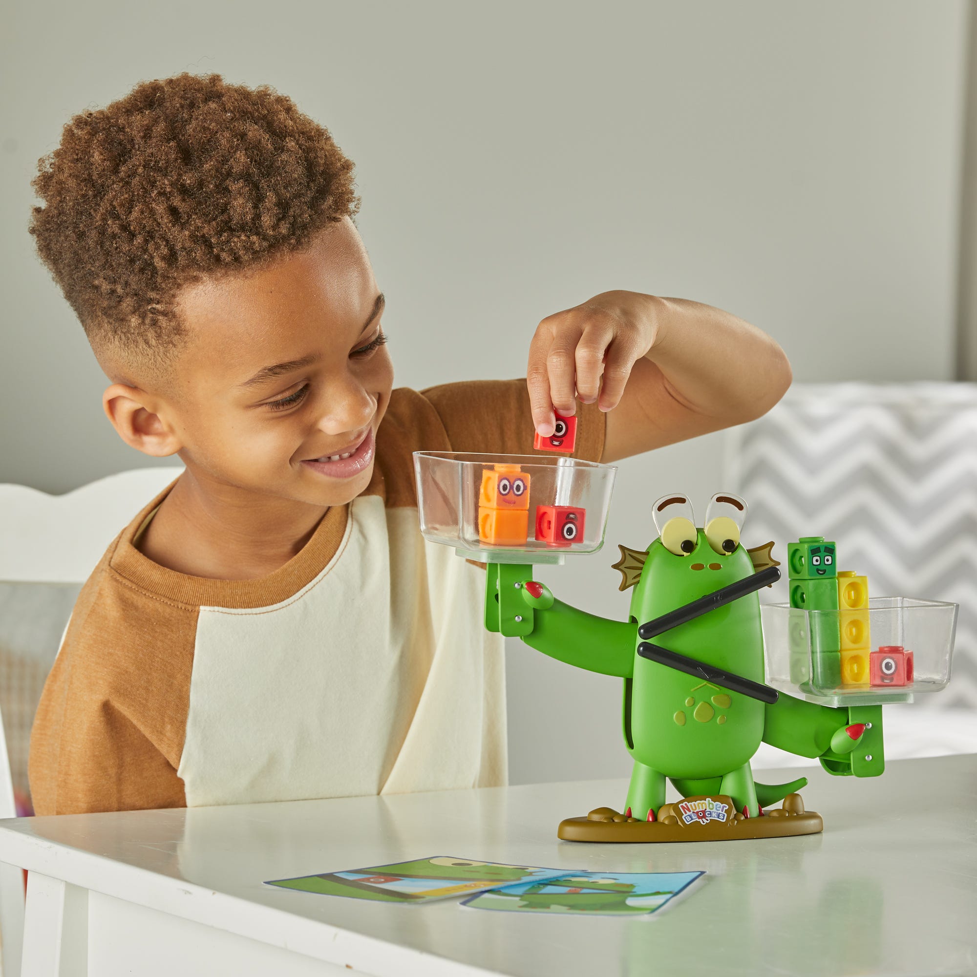 Hand 2 Mind Numberblocks® Blockzee™ Balance Activity Set – Bright