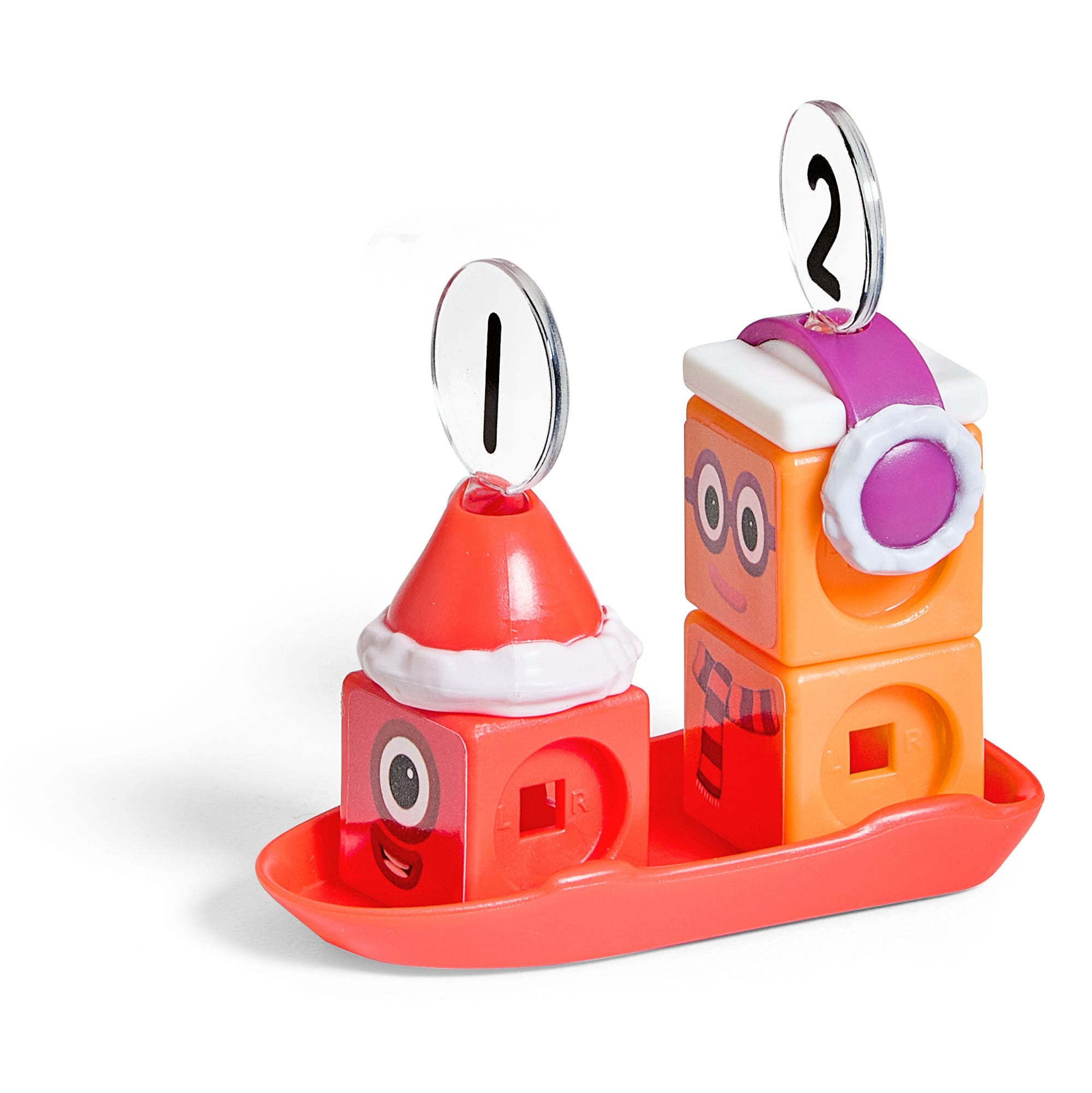 Numberblocks 2026 Advent Calendar – 24-Day Holiday Countdown with MathLink Cubes, Board Game & French Instructions (Ages 3+)