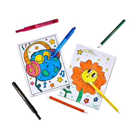 Crayola Clicks Carrying Case – Art Supply Organiser Case for Clicks Markers & Pens (Ages 5+)