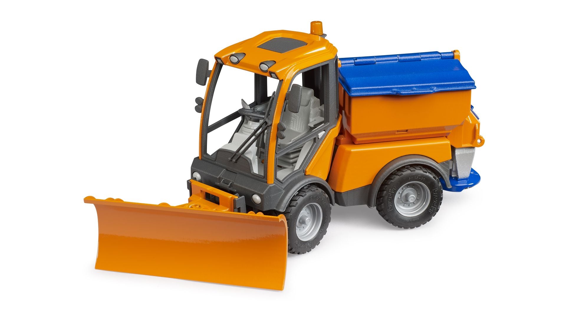 Bruder VarioCar Winter Service Vehicle – Compact Municipal Utility Vehicle (Ages 4+)