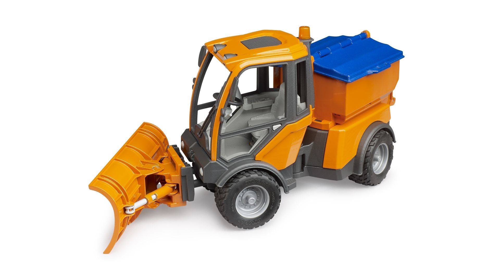 Bruder VarioCar Winter Service Vehicle – Compact Municipal Utility Vehicle (Ages 4+)