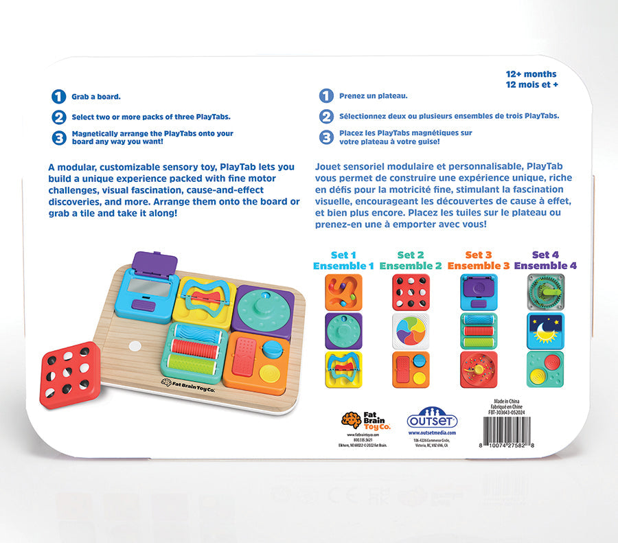 Fat Brain Toys PlayTab: Set 3 (Bilingual)