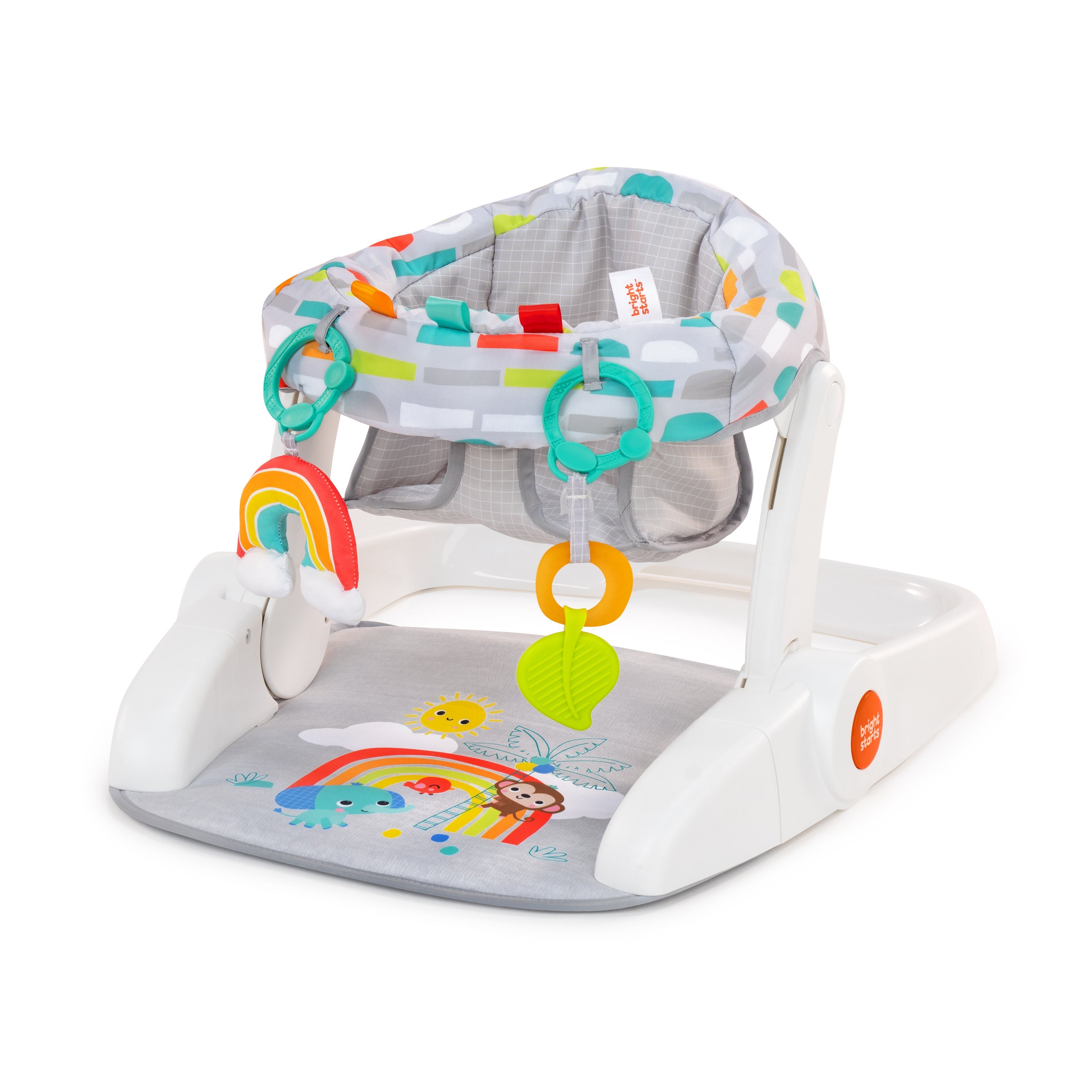 Bright Starts Playful Paradise Learn-to-Sit 2-Position Floor Seat