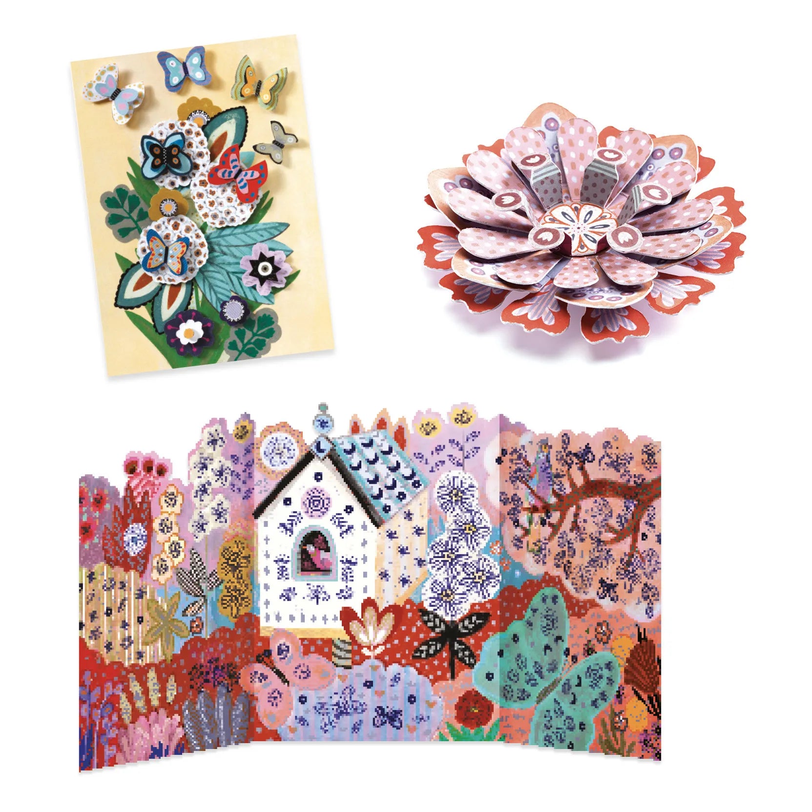 Djeco Multi-Activity Kit The Flower Garden