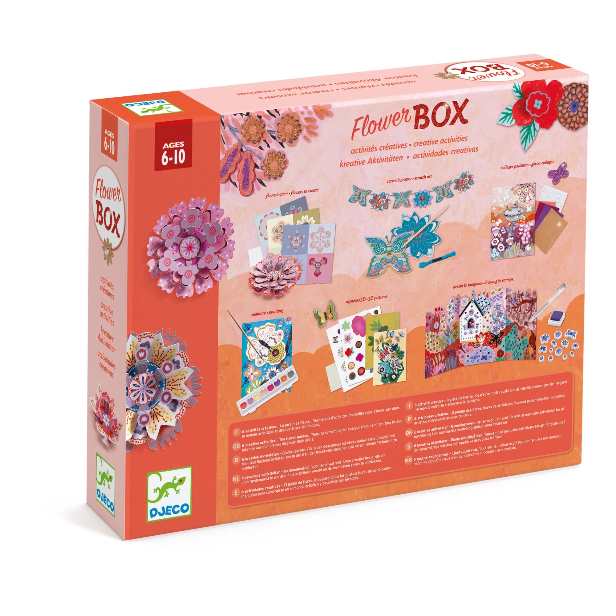 Djeco Multi-Activity Kit The Flower Garden