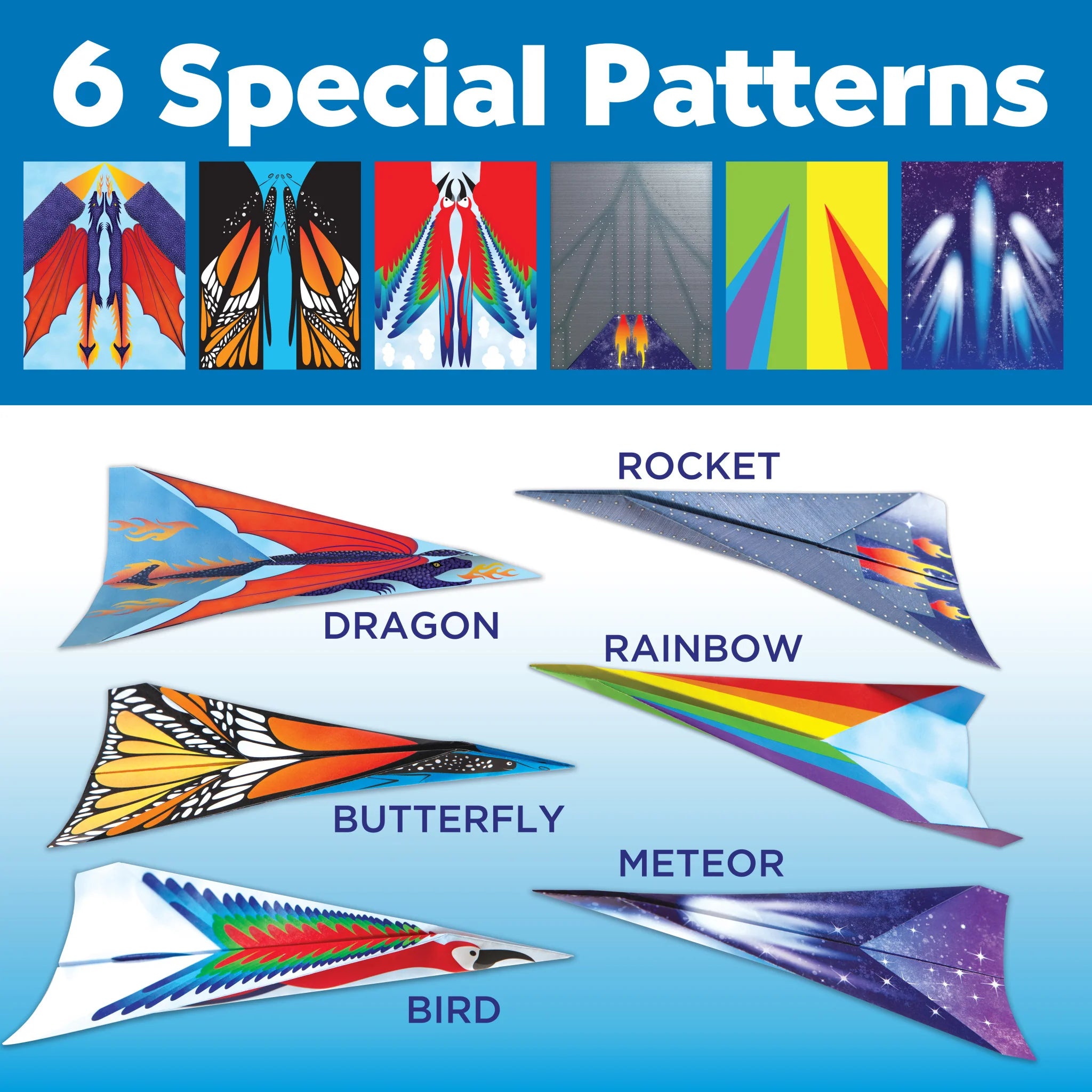 Fold & Launch/Stunt Squadron Paper Airplanes