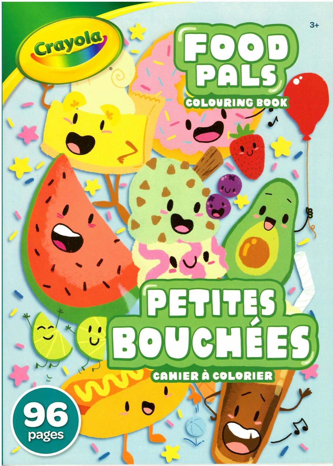 Crayola 96 Page Colouring Book – Food Pals