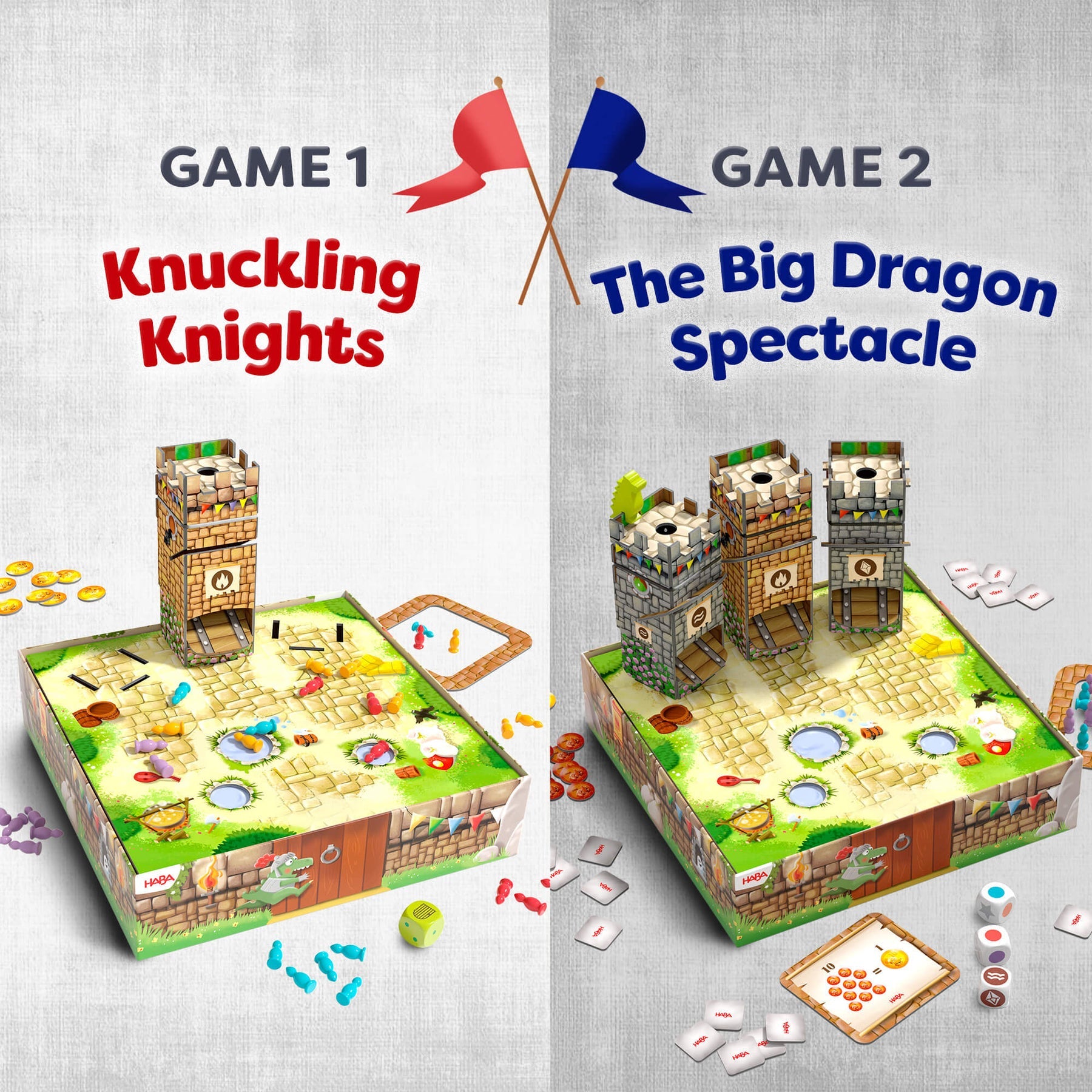 Haba Knuckling Knights - Dragon Spectacle