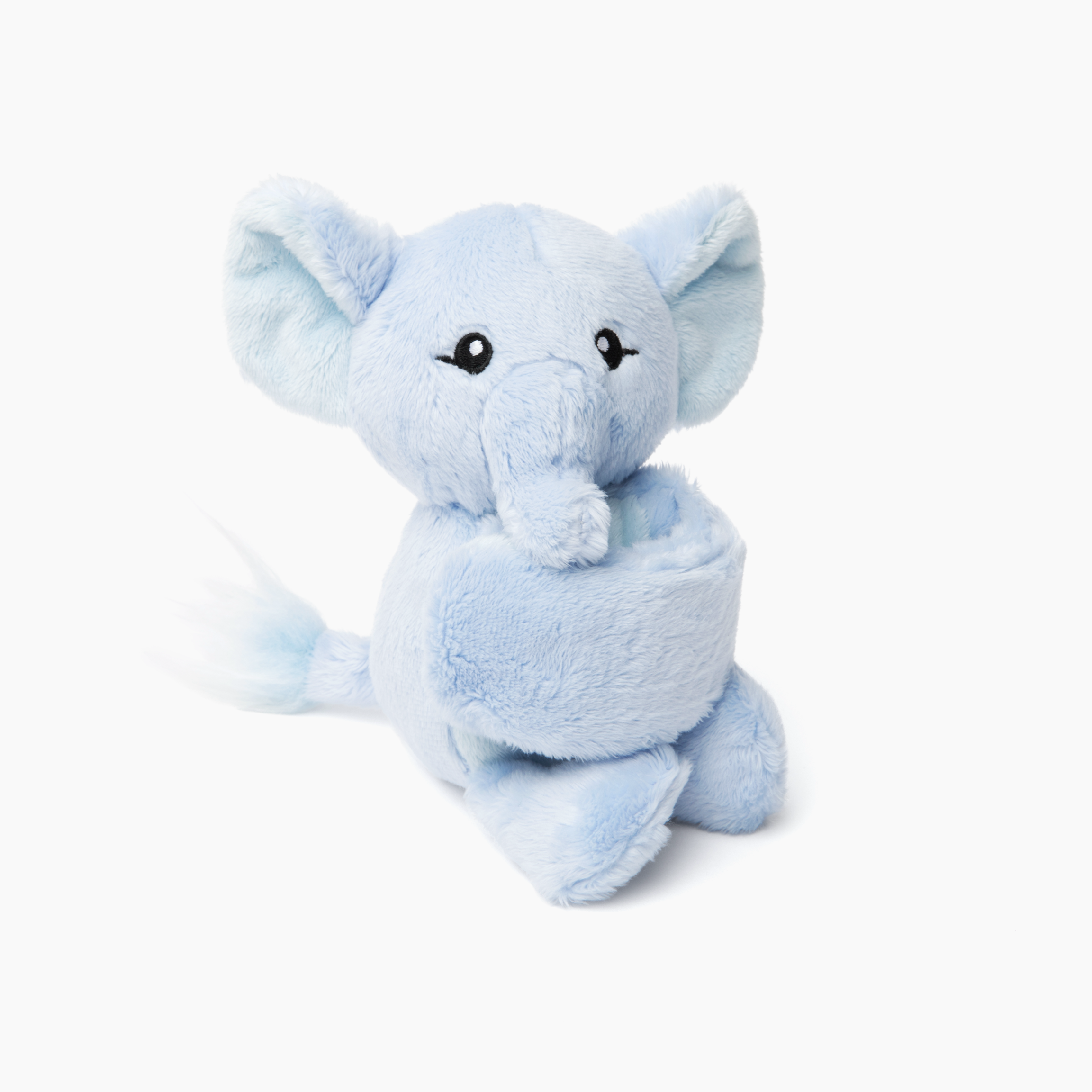 Hugimals Hug Baby Emory the Elephant – Small Weighted Baby Plush for Comfort & Calm (Ages 0+)
