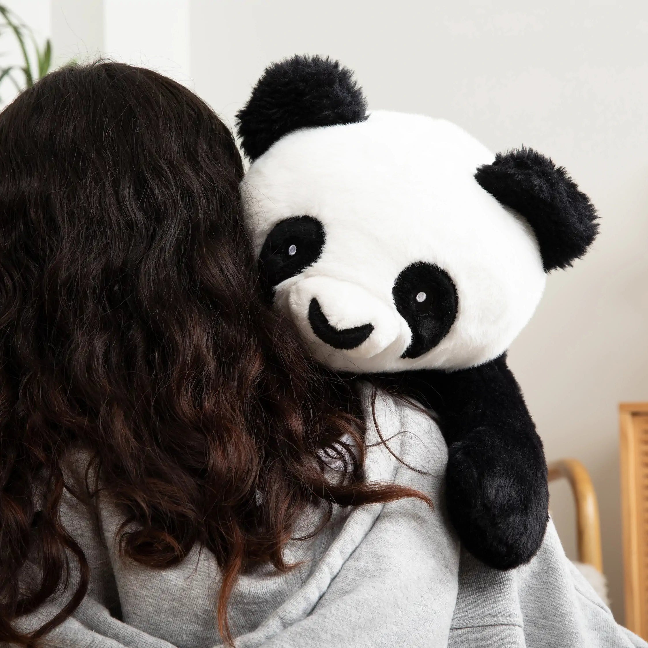 Hugimals Bowie the Panda – 4.5 lb Weighted Stuffed Animal (Ages 2+)