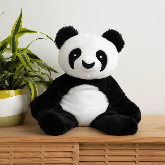 Hugimals Bowie the Panda – 4.5 lb Weighted Stuffed Animal (Ages 2+)