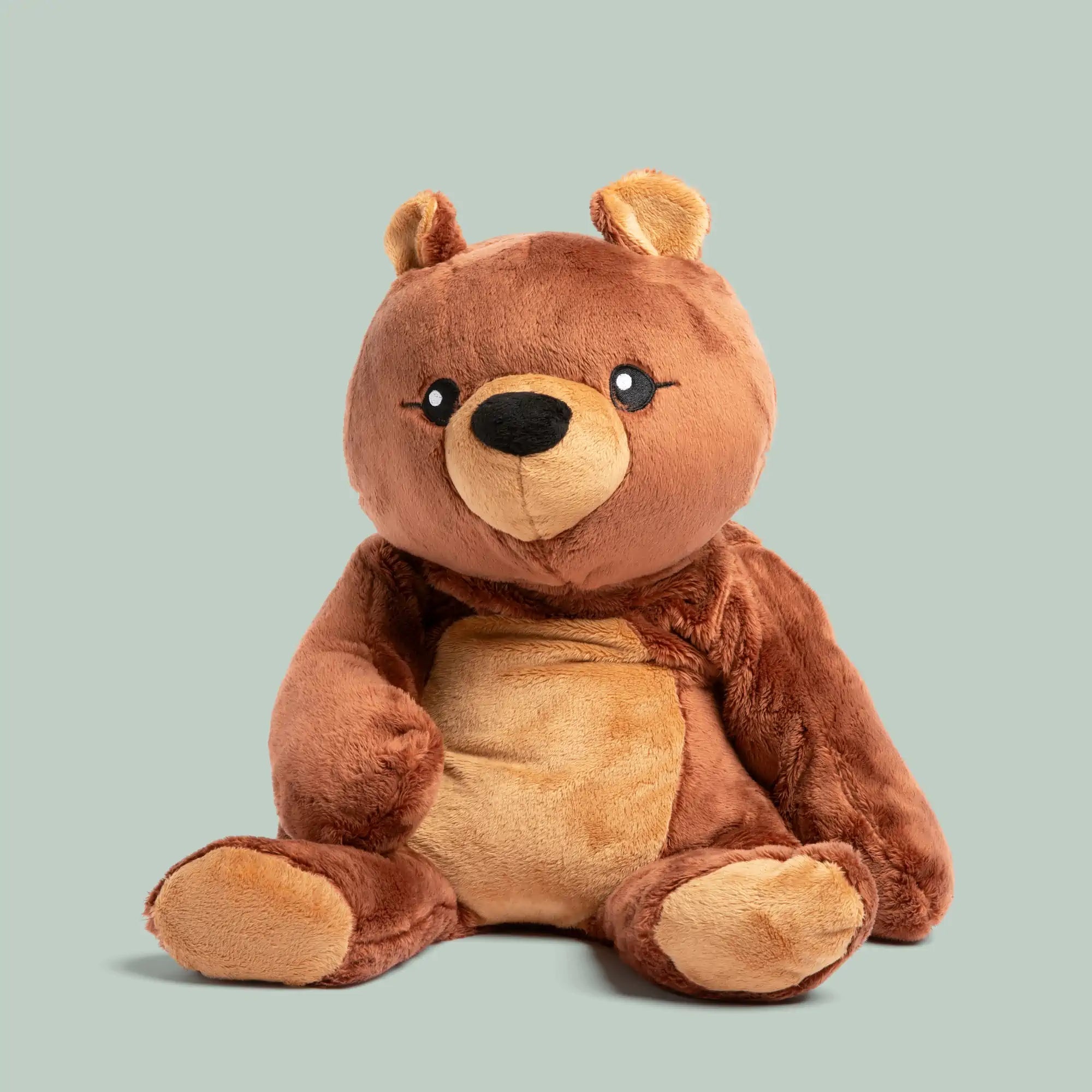 Hugimals Darby the Bear – 4.5 lb Weighted Stuffed Animal (Ages 2+)