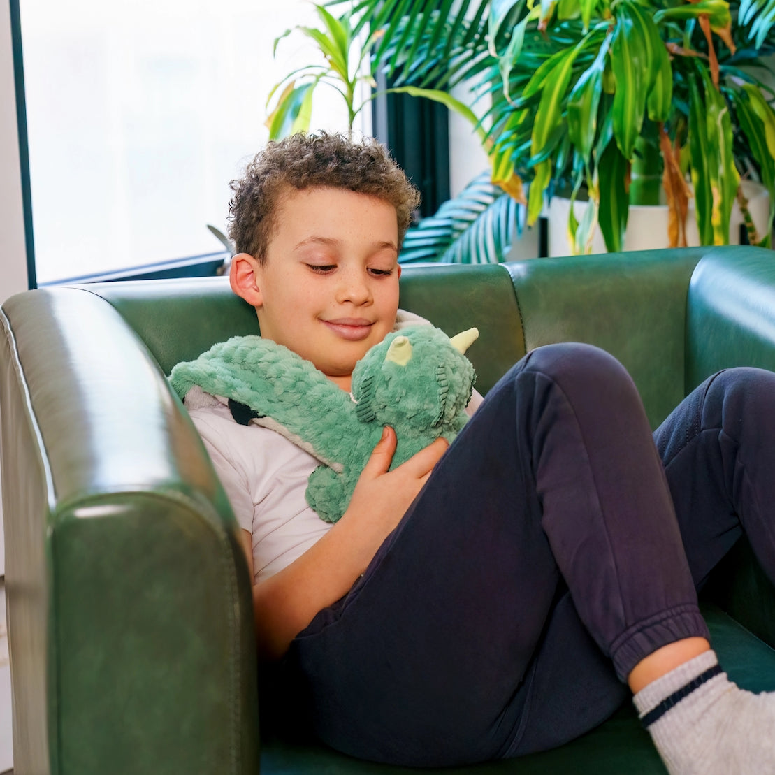 Hugimals Zephyr the Dragon – Weighted Stuffed Animal (Ages 2+)