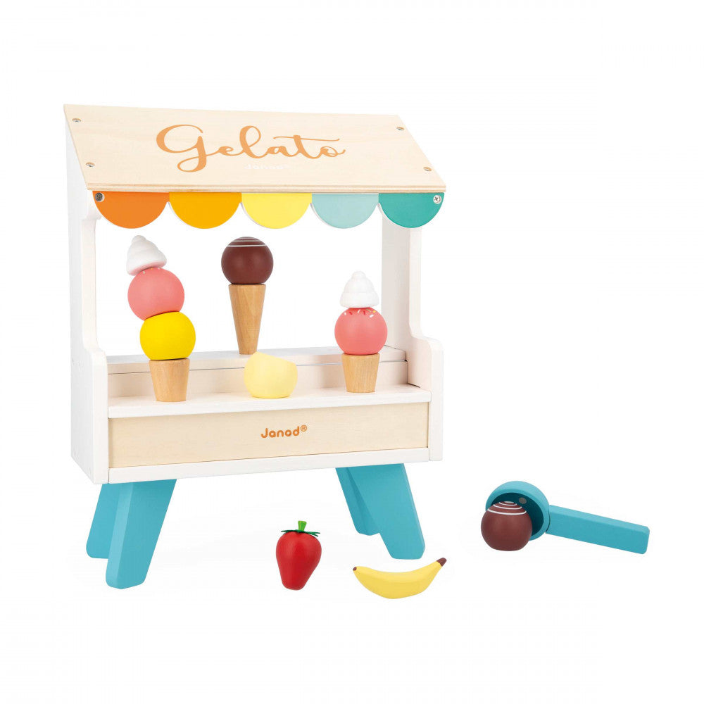 Janod Ice Cream Stand – Bright Bean Toys