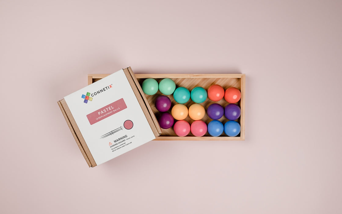 Connetix Pastel Ball Pack (16 Pieces)