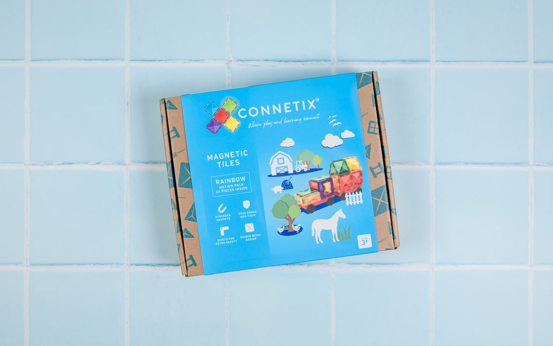 Connetix Rainbow Motion Pack (24 Pieces)