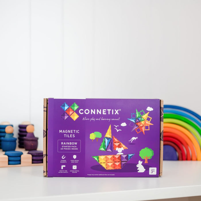 Connetix Rainbow Starter Pack (60 Pieces)