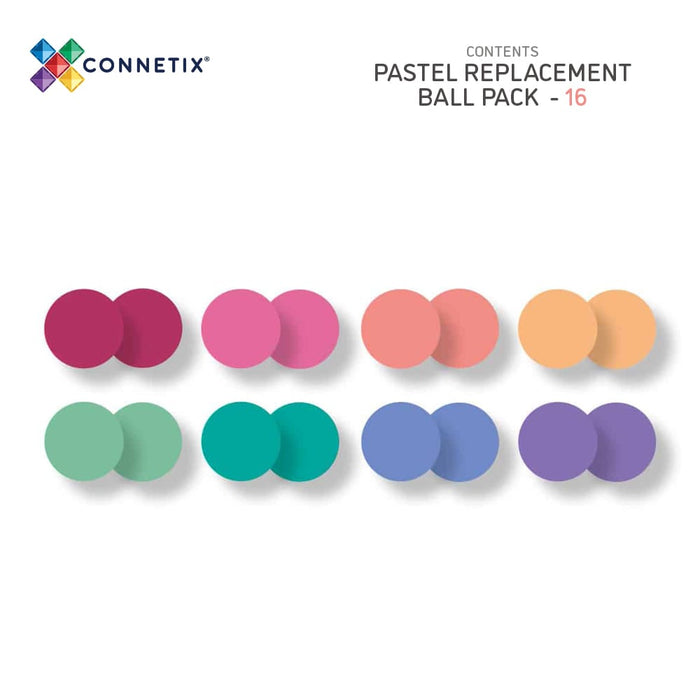 Connetix Pastel Ball Pack (16 Pieces)