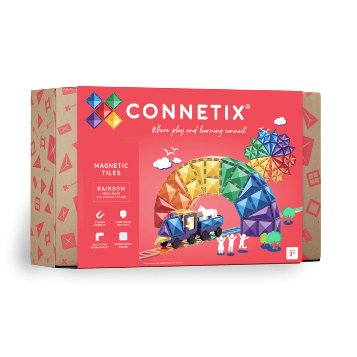 Connetix Rainbow Mega Pack (212 Pieces)