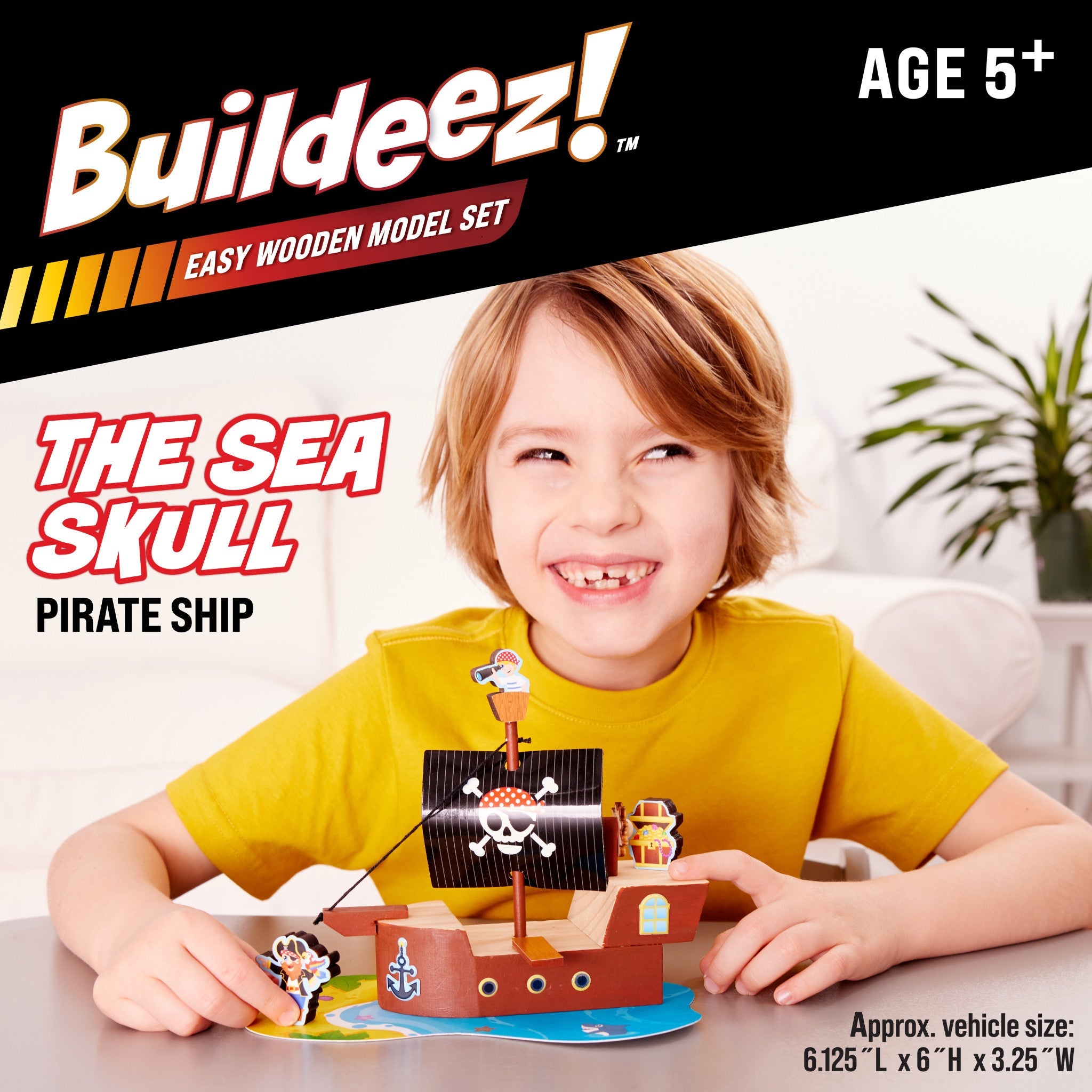 Buildeez!™ Pirate Ship the Sea Skull