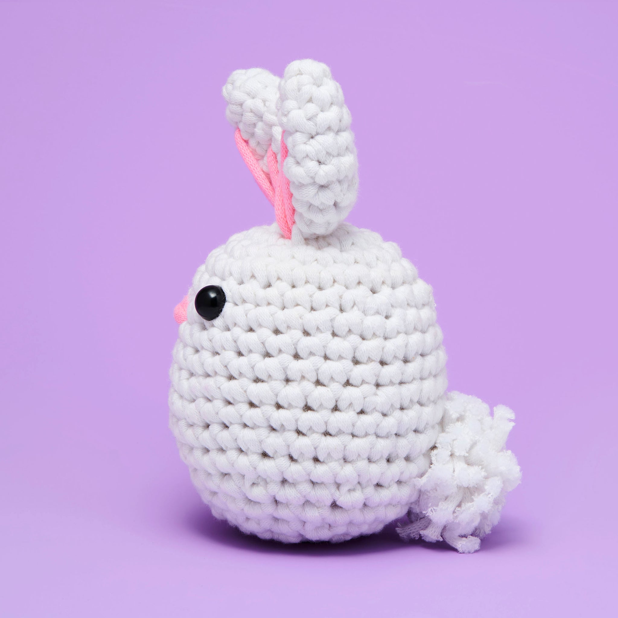 The Woobles JoJo the Bunny Beginner Crochet Kit | Easy Amigurumi Bunny for Ages 8+