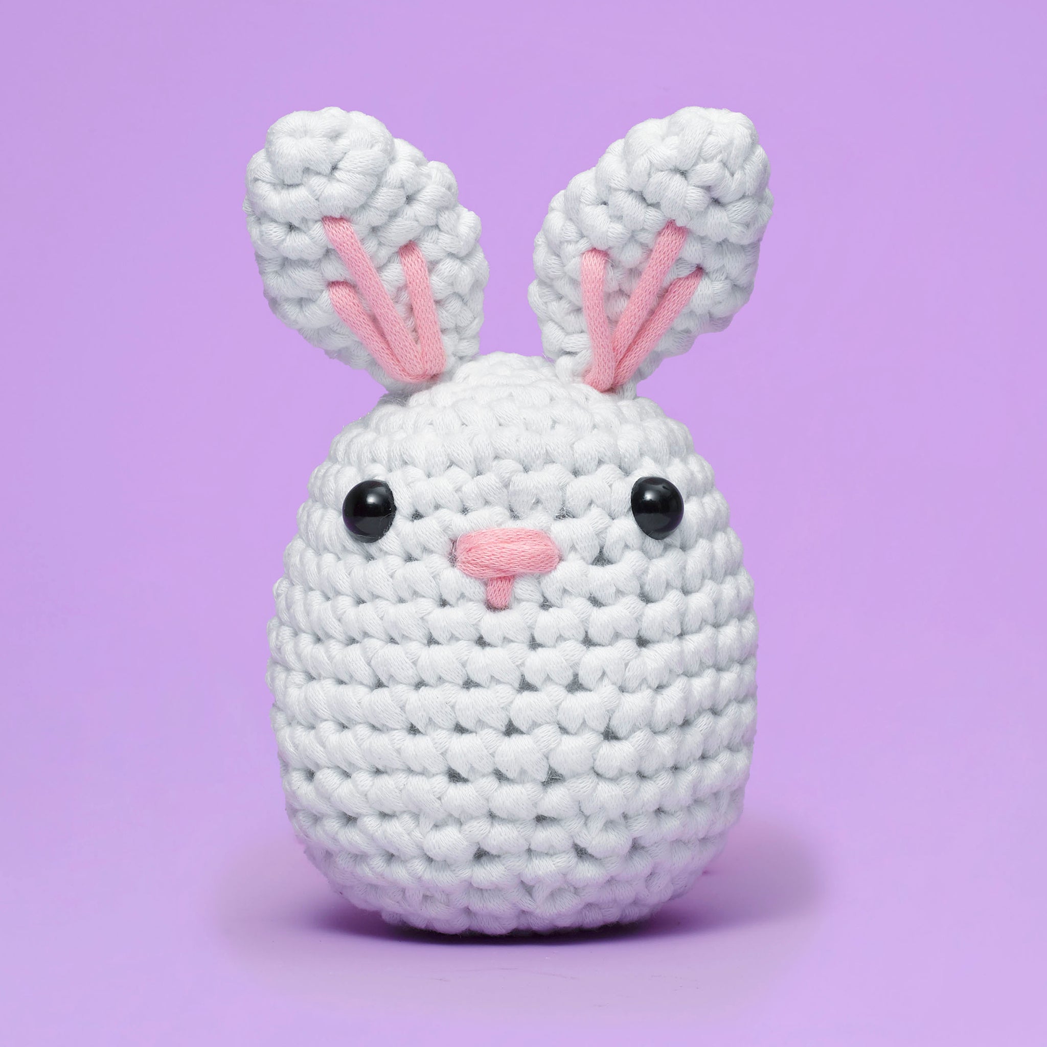The Woobles JoJo the Bunny Beginner Crochet Kit | Easy Amigurumi Bunny for Ages 8+