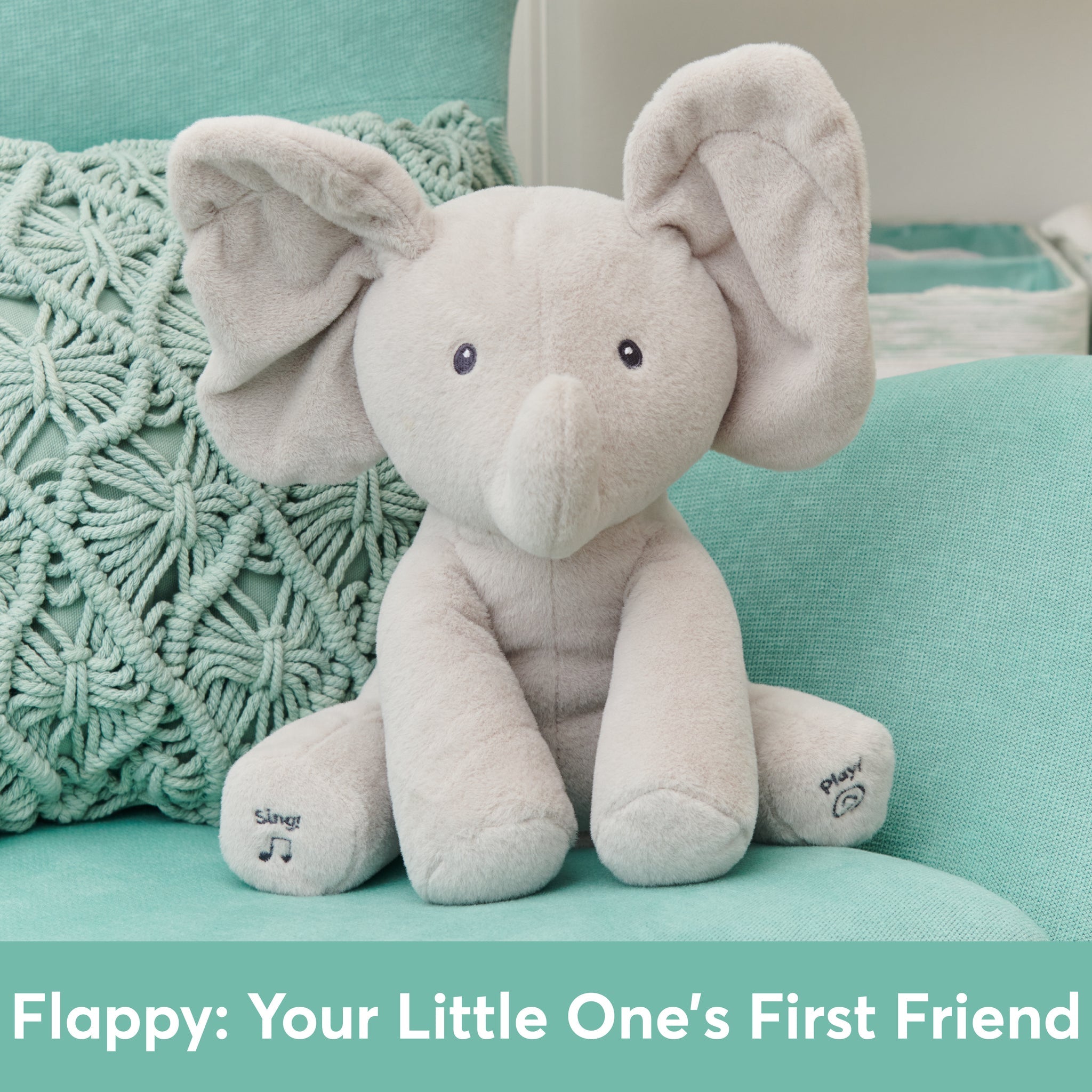 Gund 12" Animated Flappy the Elephant