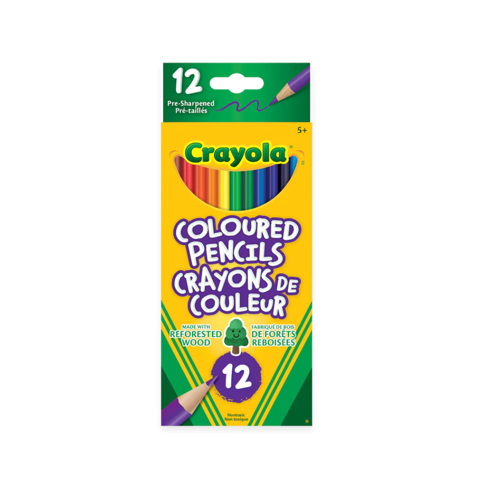 Crayola Coloured Pencils (12 Colours)